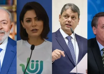 Eleições de 2026: Lula aparece à frente de Bolsonaro, Michelle e Tarcísio