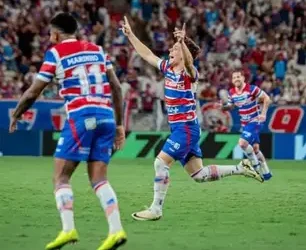 Fortaleza vence o Bragantino, mas continua no Z-4; Santos empata com o Sport