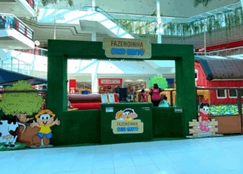 Shopping Bela Vista recebe Fazendinha do Chico Bento para agitar as férias da criançada
