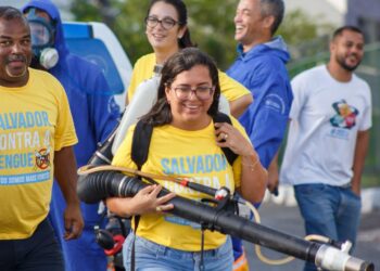 Salvador Contra a Dengue: SMS segue atuando em todos os Distritos Sanitários de Salvador nestas segunda (8) e terça-feira (9)