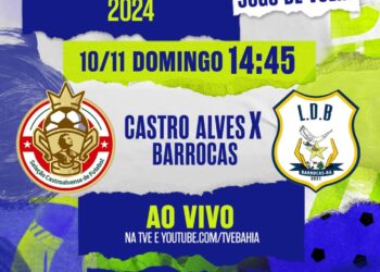 Castro Alves e Barrocas pela semifinal do Intermunicipal na TVE