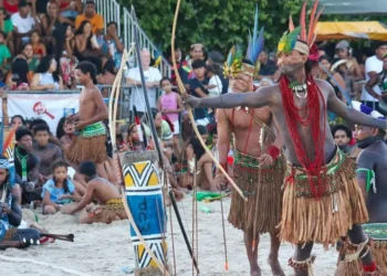 Jogos Indígenas Pataxó reúnem mais de 800 participantes em Santa Cruz Cabrália