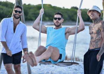 Loretto e famosos se divertem em Baixio