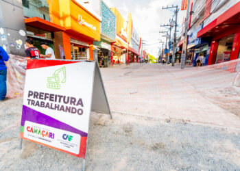 Segunda etapa das obras do Centro segue avançando