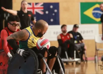 Brasil perde em estreia de qualificatório de rúgbi em cadeira de rodas