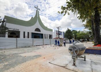 Obras do Centro Histórico seguem de forma célere