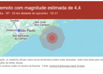 Moradores de São Paulo e Rio de Janeiro recebem alerta de terremoto