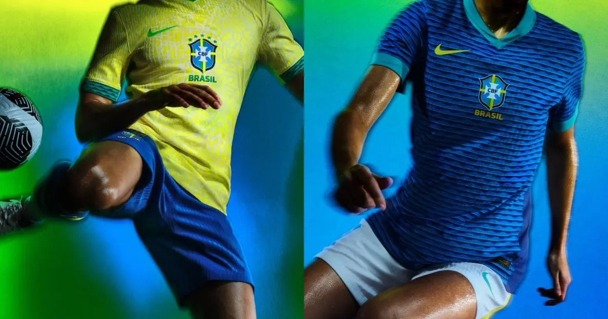 Patrocinadora lança novos uniformes das seleções brasileiras masculina e feminina