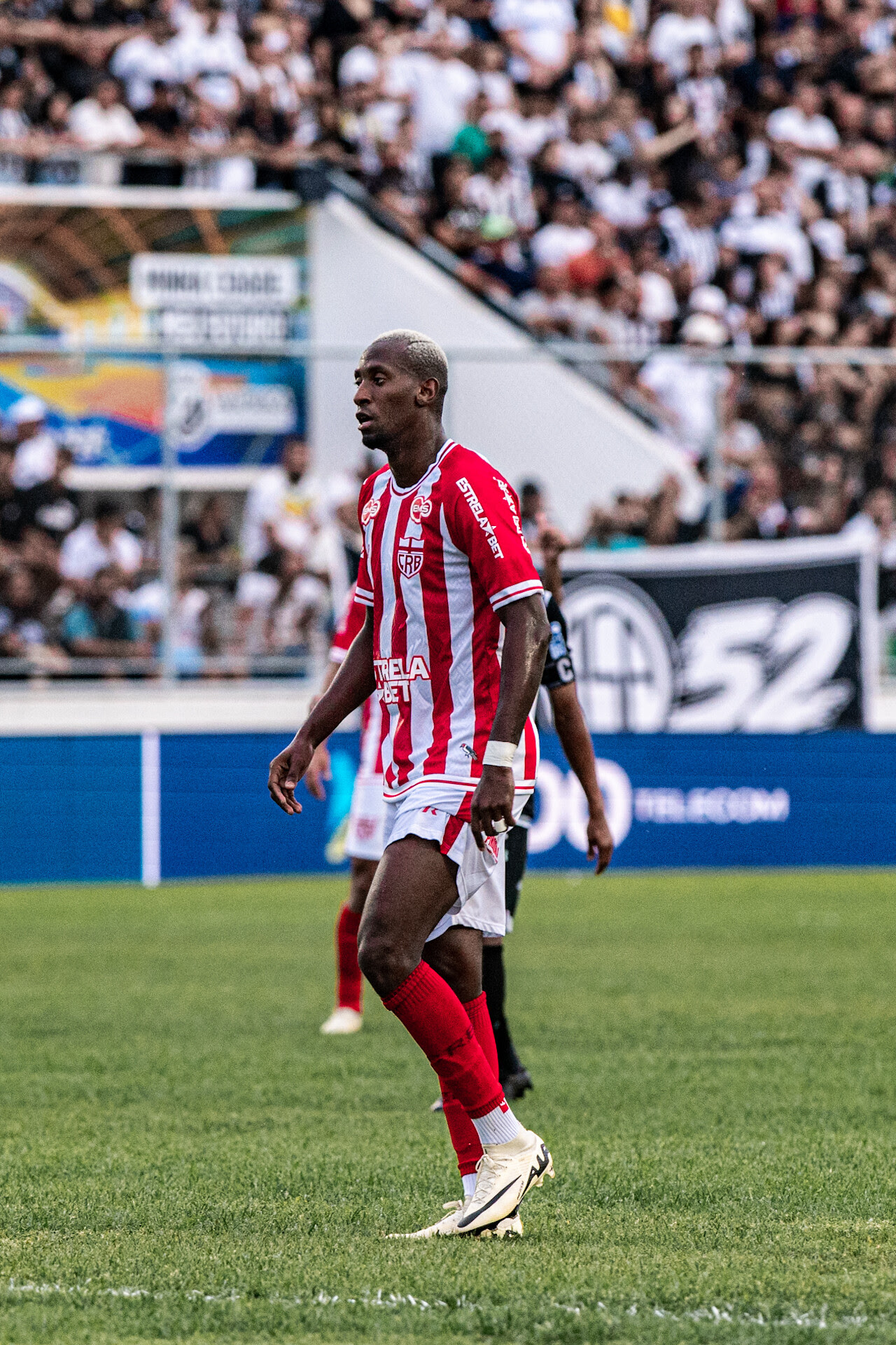 Após vitória no primeiro jogo da final, Caio César pede ‘pé no chão’ para o CRB em busca do título estadual