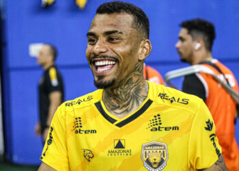No Amazonas, Matheus Serafim é quem mais participa de gols nesta Série B: “Mérito coletivo”