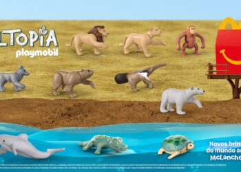 McLanche Feliz convida famílias a se divertirem com animais de Playmobil Wiltopia
