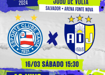 Bahia, Jequié, Vitória e Barcelona decidem vagas na final do Baianão na TVE