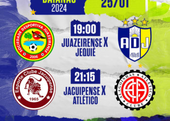 Juazeirense x Jequié e Jacuipense x Atlético nesta quinta na TVE