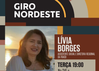 Lívia Borges no Giro Nordeste desta terça-feira
