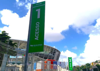 Casa de Apostas Arena Fonte Nova terá nova nomenclatura dos acessos