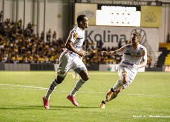 Presente em todos os jogos, Jenison atribui boa fase do Novorizontino no Paulistão a entrosamento do time: “A gente se conhece bem”