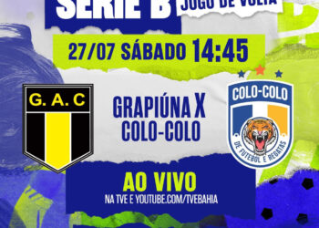 Semifinais do baiano série B na TVE neste final de semana