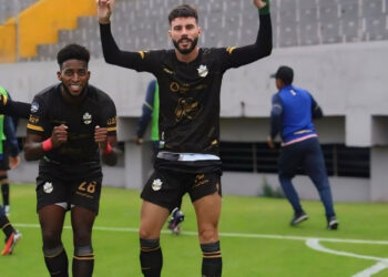 Com gols marcados, brasileiro Allyson Luz comemora o seu início no futebol equatoriano