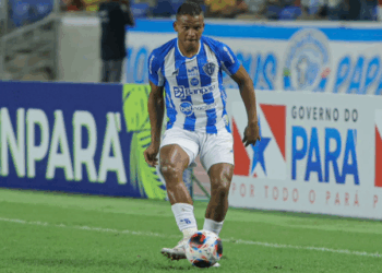 Invicto, Gabriel Bispo comemora sequência de vitórias com o Paysandu: “Estamos focados”