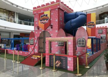 Reino da Aventura garante diversão para a criançada no Shopping da Bahia