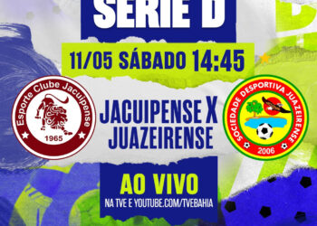 Jacuipense x Juazeirense pela Série D na TVE