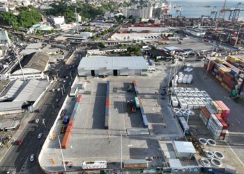 Novo Terminal Portuário de Salvador adquire piso inovador para combater gases poluentes