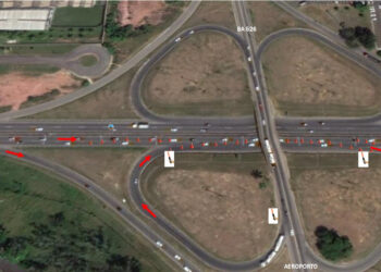 VIABAHIA realiza intervenções em viaduto na BR-324