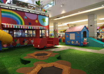 Atração infantil inspirada no universo da Peppa Pig desembarca no Shopping da Bahia