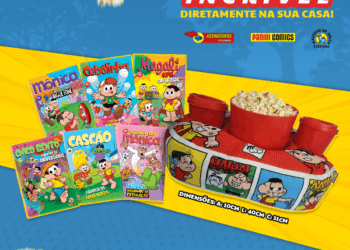 Panini Lança Novo Brinde Exclusivo para Assinantes da Turma da Mônica