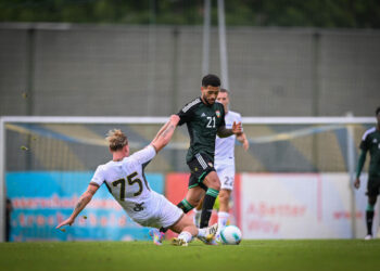 Mais uma vez titular da seleção dos Emirados Árabes, Luan Pereira vibra com atuação e vitória em amistoso contra o Lecce