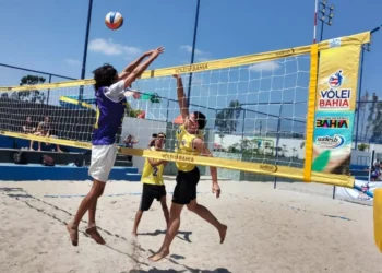 Praia da Ribeira recebe última etapa da Copa Baiana de Vôlei de Categorias de Base