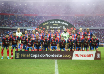 Maior do Nordeste: Bahia goleia impiedosamente o Confiança e conquista o Pentacampeonato