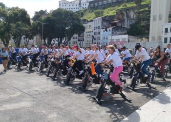 “Bike das Cores”: Alpha Fitness promove 2ª edição do evento em Salvador
