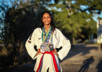 Estudante baiana de 16 anos é campeã brasileira de Taekwondo