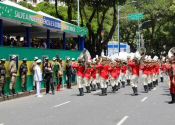 Fanfarras escolares celebram a Independência do Brasil