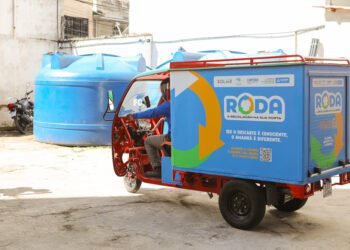 Projeto Roda completa um mês com mais de 8 mil kg de recicláveis recolhidos porta a porta no Centro Histórico