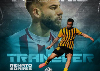 Após dois anos no futebol português, Renato Soares é contratado pelo FC Gonio, da Geórgia, e estreia dois dias após chegar ao novo país