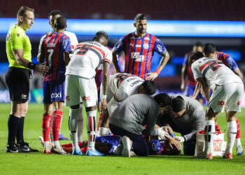 Bahia vacila muito no primeiro tempo e perde para o São Paulo no Morumbis