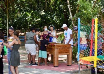 Brincarte no Parque reúne crianças e adolescentes atendidos pelos Centros de Atenção Psicossocial Infanto-Juvenil