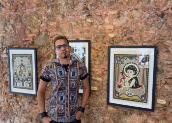 Grátis: Exposição com gravuras inspiradas nas canções de fé de Luiz Gonzaga segue em cartaz  no Pelourinho