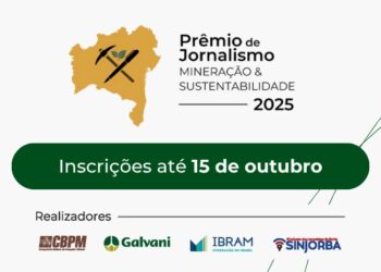 Inscrições para Prêmio de Jornalismo “Mineração & Sustentabilidade” são prorrogadas*