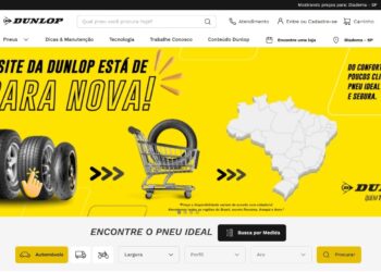 Dunlop Pneus impulsiona experiência do cliente com e-commerce inovador, marcando nova fase digital no Brasil