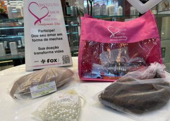 Segurança Pública monta salão temporário no Salvador Shopping e oferece serviços de beleza gratuitos para doadoras de cabelo