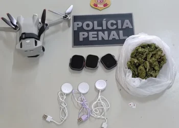 Drone é interceptado ao tentar levar drogas para presídio em Salvador