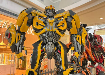 Exposição de robôs acontece gratuitamente no Boulevard Shopping