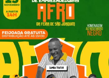 1ª Feira de Empreendedoras Afro da Feira de São Joaquim celebra o Novembro Negro com música e feijoada gratuita