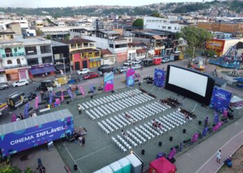 Cinema Inflável segue em Salvador com sessões de cinema gratuitas de quinta (13) a domingo (16) no Parque da Cidade