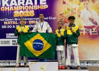 Estudante da rede estadual conquista medalha de ouro no Pan-Americano de Karatê