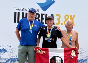 Francismar Siviero conquista pódio na Travessia de Ilhabela