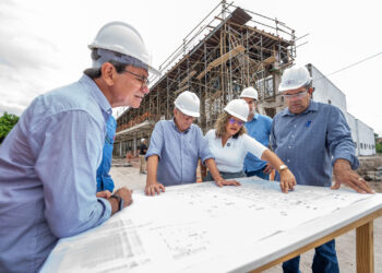 Obras da Policlínica Regional de Saúde de Camaçari avançam em ritmo acelerado